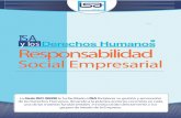 ISA y los Derechos Humanos Responsabilidad · y los ISA Derechos Humanos Responsabilidad Social Empresarial La Guía ISO 26000 le ha facilitado a ISA fortalecer su gestión y promoción