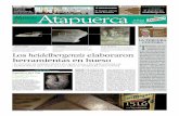 4 FUNDACIÓN ATAPUERCA - diariodeatapuerca.net · Trabajar en los yacimientos de Atapuerca y ser a la vez un docente, lleva aparejado el de-seo de transmitir los hallazgos y sus im