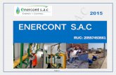 ENERCONT S.Aenercont.com/Brouchure_ENERCONT_jun2015.pdf · ... En la industria de la fundición instalamos y ... Se ejecuta trabajos aplicados para la conversión desde la ... ensayos