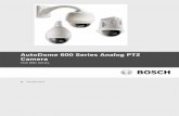 AutoDome 600 Series Analog PTZ  · PDF fileAutoDome 600 Series Analog PTZ Camera VG5 600 Series es Guía del usuario