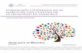 dges.sev.gob.mxdges.sev.gob.mx/AsignaturaEstatal/docs/G3_Formacion_ciudadana.pdf · grado de educación secundaria de Veracruz, al plantear aprendizajes relacionados con su desarrollo