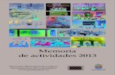 Memoria de actividades 2013 - guadalajara.es · tarjeta de presentación para la Memoria de actividades. Isabel Nogueroles Viñes ... Orquesta de Las Esquinas Día 14 de diciembre,