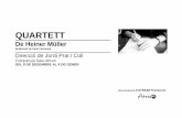 Dossier premsa QUARTETT - comedia.cat · Arts de la RDA el 1984 — dos anys abans s’havia convertit en membre de l’Acadèmia de las Arts de ... La marquesa de Merteuil és una
