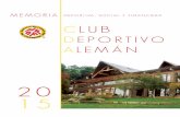20 15 - Club Deportivo Alemándeportivoaleman.cl/wp-content/uploads/2016/05/CLUB... · Así como clases de cueca y salsa para nuestros socios. Esperamos seguir ampliando este tipo