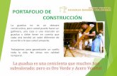 PORTAFOLIO DE CONSTRUCCIÓN - GUADUA … · • 40% compra de materiales e inicio de obra. • 40% continuidad de obra, materiales y del contrato en ejecución. • 10% contra entrega