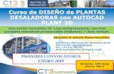 FORMACIÓN Curso de DISEÑO de PLANTAS  · PDF fileAUTOCAD PLANT 3D Introducción a Autodesk AutoCAD Plant 3D