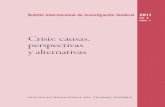 Crisis: causas, perspectivas y alternativasunpan1.un.org/intradoc/groups/public/documents/icap/... · 2013-01-25 · núm. 1 Crisis: causas, perspectivas y alternativas OFICINA INTERNACIONAL