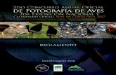 2do Concurso Anual Oficial de Fotografía de Aves · organización sin fines de lucro, cuyo principal ... investigación y conservación de las aves silvestres y sus hábitats, ayudando