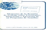 Memorias de la Reunión de Trabajo sobre Estrategias ...ciat-library.ciat.cgiar.org/Articulos_Ciat/Digital/SB119.R4C.3... · dades de semillas en la región y subregiones. El ...