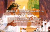 Unidad 3: El Rey demuestra su poderiglesiabiblicabautista.org/.../mateo/unidad_3/35_el_poder_del_rey.pdf · El más grande gozo es estar en paz con Dios (Romanos 5.1). ... mientras