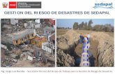 GESTION DEL RIESGO DE DESASTRES DE SEDAPALblog.pucp.edu.pe/blog/jorgevargas/wp-content/uploads/sites/98/2016/... · Bocatoma Inclinación Asentamiento de suelos blandos saturados
