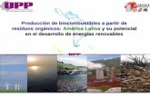 Producción de biocombustibles a partir de residuos ...2006-2012.conacyt.gob.mx/.../Universidad_Politecnica_de_Pachuca.pdf · Residuos de cosecha Fuente de residuos orgánicos. El