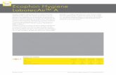 Ecophon Hygiene LabotecAir™ A - Acoustic Ceiling … LabotecAir A C1-PRODUCT-ES.pdf · A cuyo núcleo está formado por lana de vidrio de alta densidad y cuentan con ... absorción