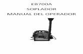 EB700A SOPLADOR MANUAL DEL OPERADOR - …topiber.com/archivos/32.pdf · Peligro: Hay riesgo de accidente, ... -No trabaje con el soplador si está bajo los efectos de cualquier substancia,