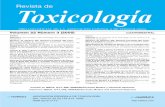 Revista de Toxicología 22 (3) 2005 - rev.aetox.esrev.aetox.es/wp/wp-content/uploads/hemeroteca/vol22-3/revtox.22.3... · Lagarto A, Tillán J, Bueno V, Chávez I, Guerra I, Vega