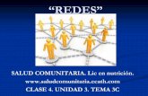 MODULO 9: “SALUD Y REDES”ecaths1.s3.amazonaws.com/saludcomunitaria/758858712.CLASE 4 TE… · buscar cooperación con otros actores sociales, ... FINALIDAD DEL TRABAJO EN ...
