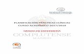 PLANIFICACIÓN PRÁCTICAS CLÍNICAS CURSO …enfermeria.ucm.es/data/cont/docs/11-2017-09-10-Planificacion... · PRACTICAS DE SEGUNDO CURSO CURSO ACADÉMICO 2017 ... 2 3 4 5 6 7 8