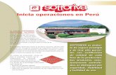 inicia operaciones en Perú - MaquinasDePanaderia.commaquinasdepanaderia.com/wp-content/uploads/2009/06/... · • Sistema de gestión AS400. • CAD tridimensional para el diseño