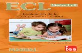 Evaluación de la Comprensión Lectora - … · MADRID, 2011 MANUAL 4ª edición (revisada y ampliada) Evaluación de la Comprensión Lectora Mª Victoria de la Cruz ECL …