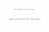 HP Deskjet D1300 Series User's Guideh10032. · En el cuadro de diálogo Información sobre pedidos de cartuchos de tinta: para obtener una lista de los números de selección de los