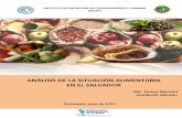 ANÁLISIS DE LA SITUACIÓN ALIMENTARIA EN EL … Salvador... · Menchú, M. T, H. Méndez Análisis de la Situación Alimentaria en ... y tenía una correlación significativa con