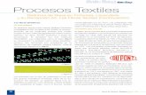 Procesos Textiles³n/procesos... · En retintura, es mas complejo que la poliamida o el nylon, no encoge. La fibra Acrílica El acrílico, la sustancia con la que se elabora fibra