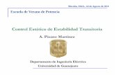 Escuela de Verano de Potenciadep.fie.umich.mx/~mgraffg/Escuela_de_Verano_2011/Sesion_III_files... · operación de sistemas eléctricos. El análisis de FPO permite ... de estado
