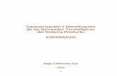 Caracterización e Identificación de las Demandas ...cofupro.org.mx/cofupro/Publicacion/Archivos/penit66.pdf · ESPARRAGO Baja California Sur ... Diseño de la Conferencia de Búsqueda