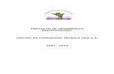 Plan de Desarrollo Institucional CFT-UDA 2008cft-uda.cl/html/doc/01_05.pdf · • Las TIC’s, Info-formación. • Sistema de información pública de educación terciaria moderno