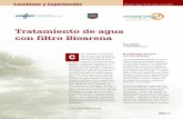 Tratamiento de agua con filtro Bioarena - FUNSEPA - … · discusiones y ejercicios, y la práctica en la construcción de filtros Bioarena, rea-lizando actividades desde la selección