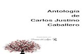 Antología de Carlos Justino Caballero - poemas-del … · por las sombras de las mariposas blancas que los acompañan, las que no murieron con el tiempo. Y corrieron a buscarlos