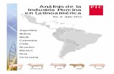 Análisis de la Industria Porcina en iéiLatinoaméricapiclatam.com/Agroinformacion/BENCHMARK LATAM JUL 11.pdf · Colombia Chile Ecuador México Perú ... producción e inflaciónsumado