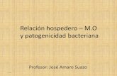Relación hospedero M.O y patogenicidad bacterianaacademico.upv.cl/doctos/ENFE-6011/{103AD534-8A1F-456C-9BF8... · inconveniente o perjuicio en la especie mayor sobre la que se instala.
