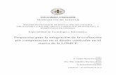 Propuestas para la integración de la evaluación por ...uvadoc.uva.es/bitstream/10324/15213/1/TFM-G516.pdf · por competencias en el diseño ... Valladolid, 1 de septiembre de 2015