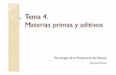 Tema 4. Materias primas y aditivos - Georgius' Blog · Materias primas y aditivos Tecnología de la Producción de Piensos Juan José Pascual ... Ac. maíz 12 0.5 0.7 25 61 1 Ac.