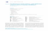 Insuficiencia renal crónica: ¿qué debemos conocer para el …educacion.sac.org.ar/pluginfile.php/2972/mod_page/content/2/1_-_Dr... · El balance glomerulotubular asegura el mantenimiento