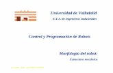 Universidad de Valladolid - alojamientos.uva.es · ♦ Los engranajes de “harmonic drive” tienen 3 componentes ... Prácticas de robótica utilizando MATLAB. Univ. "Miguel Hernández"