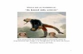 “EL BAILE DEL LOCO” · dar un nuevo sentido a la Imagen literal que contienen las pinturas, Goya, a través de la expresión artística, nos ... como elogio de la Locura