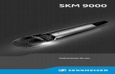 SKM 9000 - .SKM 9000 | 1 ndice Indicaciones importantes de seguridad ..... 2 El transmisor de mano