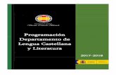 Programaci³n Departamento Lengua Castellana y Literatura ... LENGUA CASTELLANA Y LITERATURA 1