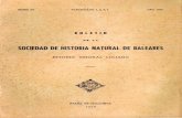 BOLETIN - ibdigital.uib.catibdigital.uib.cat/greenstone/collect/bolletiHistoriaNaturalVolums/... · Sociedad de Historia Natural de Baleares - Estudio General Lu liano de Mallorca.