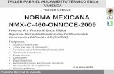TERCER MÓDULO NORMA MEXICANA NMX-C-460 …poliestirenomg.com/descargas/NMX-C-460-ONNCCE-2009.pdf · 2014-10-10 · Clasificación Climática Internacional (Clasificación Köppen)