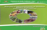 Guía para el Aprovechamiento de Residuos Sólidos …bibliotecadelagua.sirh.gob.bo/docs/pdf/104.pdf · permiten la obtención de compost y humus de lombriz, abonos orgánicos de