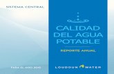 CALIDAD DEL AGUA POTABLE - loudounwater.org Loudoun Water QR... · Anteriores informes de calidad del agua potable e información adicional de la calidad del agua se pueden encontrar