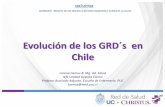 Evolución de los GRD´s en Chile - IAS UCHILE · Riesgo y Dependencia (MAPE) y Complejidad de ... por riesgo • Producto Establecer un modelo que permita integrar la gestión clínica