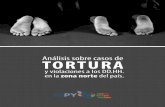 TorTUrA - rosaluxspba.org¡lisis-sobre... · y discriminatorio del anticipo jurisdiccional de prueba, siempre concedido a la fiscalía y ... base las actuaciones que obran en ...