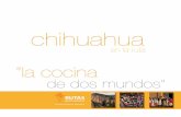 chihuahua - rutasgastronomicas.sectur.gob.mxrutasgastronomicas.sectur.gob.mx/descargas/rutas/folletos/CHH.pdf · Situación geográfica: Se localiza al norte de México. Extensión: