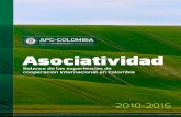 Balance de las experiencias de cooperación … · el informe de la Misión para la Transformación del ... Integral Hacia un Nuevo Campo Colombiano: Reforma Rural Integral, (Alto