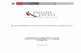 PLAN OPERATIVO INSTITUCIONAL (POI) 2011media.peru.info/Catalogo/Attach/POI_2011.pdf · Lineamientos de Política Institucional para el año 2011 y el Plan Operativo Institucional