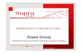 Sopra Group España larga presentación UJI 10 nov …aramburu/proyectate/sesion1/sopra.pdf · Especializada en Consultoría, Integración de Sistemas y Outsourcing de Aplicaciones.